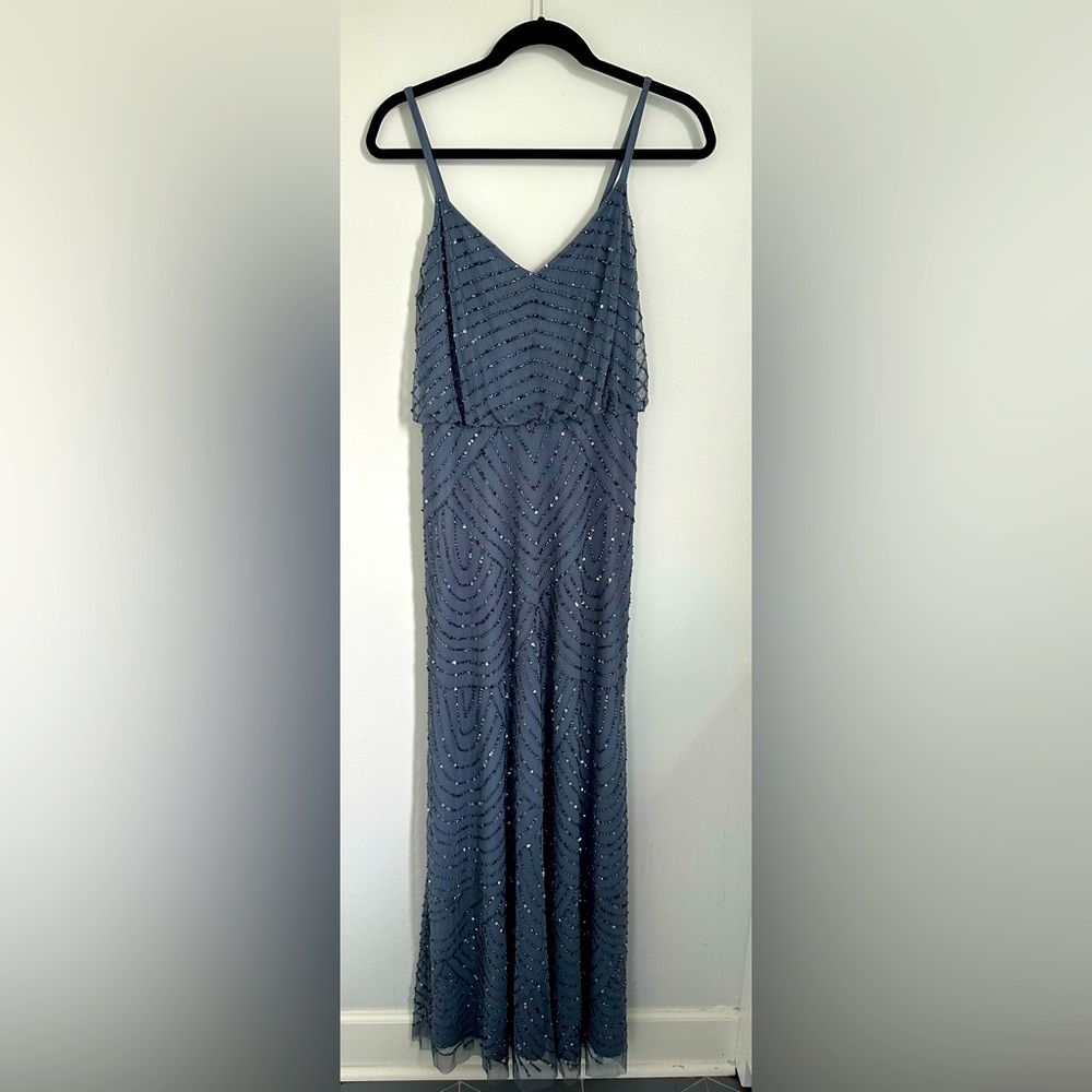 Adrianna Papell Beaded Formal Dress